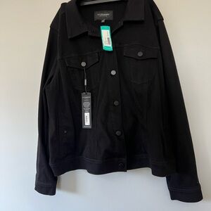 Liverpool Black Denim Jacket